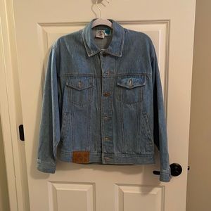 Disney denim jacket.